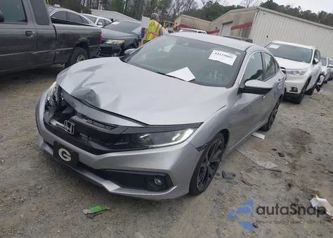 2021 Honda Civic Sport from USA, damaged, VIN 2HGFC2F81MH547369